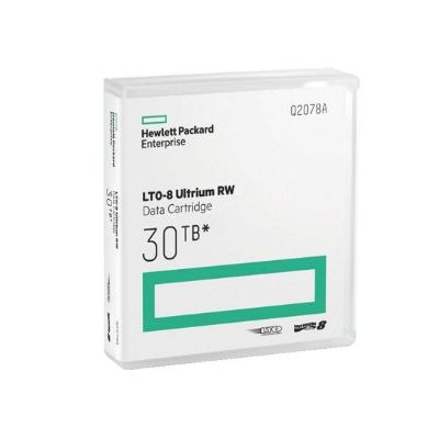 HPE LTO-8 Ultrium 30TB RW Data Cartridge (Q2078A)